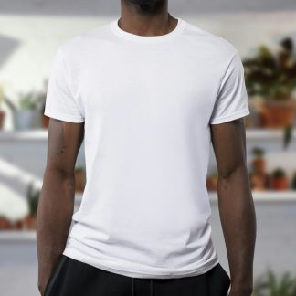 Quintionbeck Men's Classic Crew Neck T-Shirt — Soft Cotton Everyday Tee